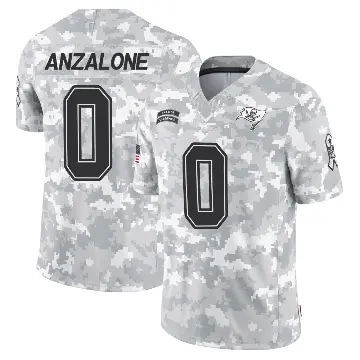 ＃0 Men's Alex Anzalone Arctic Camo Limited Tampa Bay Buccaneers 2024 Salute to Service Jersey