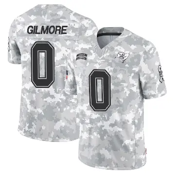 ＃0 Men's Jy Gilmore Arctic Camo Limited Tampa Bay Buccaneers 2024 Salute to Service Jersey