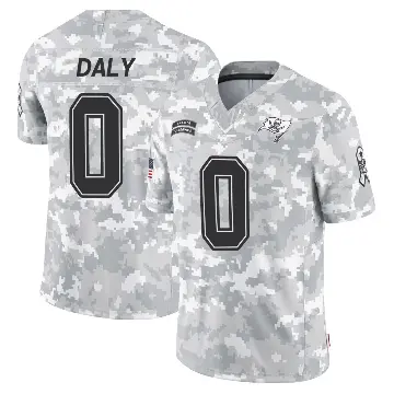 ＃0 Men's Scott Daly Arctic Camo Limited Tampa Bay Buccaneers 2024 Salute to Service Jersey