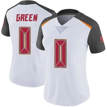 ＃0 Women's Josiah Green White Limited Tampa Bay Buccaneers Vapor Untouchable Jersey