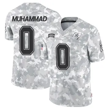 ＃0 Youth Al-Quadin Muhammad Arctic Camo Limited Tampa Bay Buccaneers 2024 Salute to Service Jersey