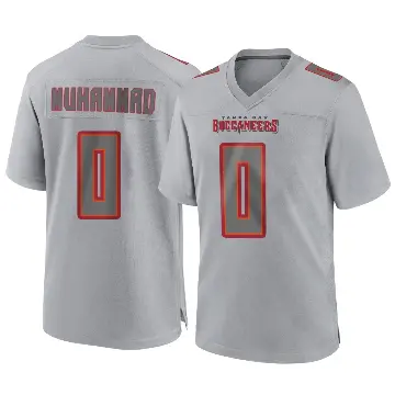 ＃0 Youth Al-Quadin Muhammad Gray Game Tampa Bay Buccaneers Atmosphere Fashion Jersey