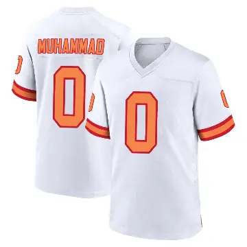 ＃0 Youth Al-Quadin Muhammad White Game Tampa Bay Buccaneers '76 Jersey