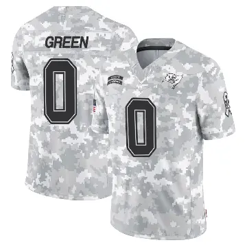 ＃0 Youth Josiah Green Arctic Camo Limited Tampa Bay Buccaneers 2024 Salute to Service Jersey