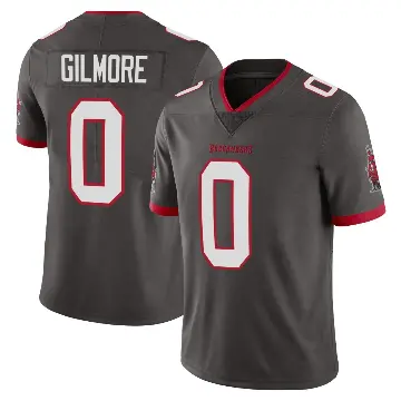 ＃0 Youth Jy Gilmore Limited Tampa Bay Buccaneers Pewter Alternate Vapor Jersey
