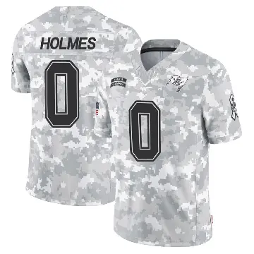 ＃0 Youth Yasir Holmes Arctic Camo Limited Tampa Bay Buccaneers 2024 Salute to Service Jersey