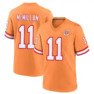 ＃11 Men's Jalen McMillan Cream Game Tampa Bay Buccaneers sicle 50th Season Jersey