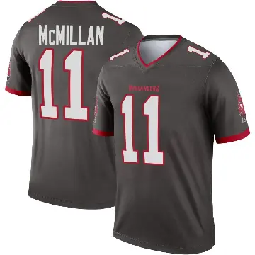 ＃11 Men's Jalen McMillan Legend Tampa Bay Buccaneers Pewter Alternate Jersey