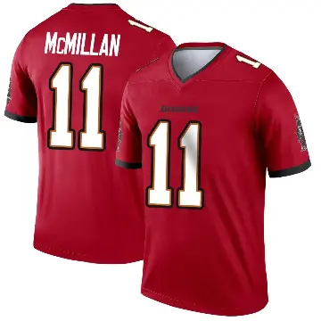 ＃11 Men's Jalen McMillan Red Legend Tampa Bay Buccaneers Jersey