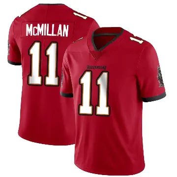 ＃11 Men's Jalen McMillan Red Limited Tampa Bay Buccaneers Team Color Vapor Untouchable Jersey