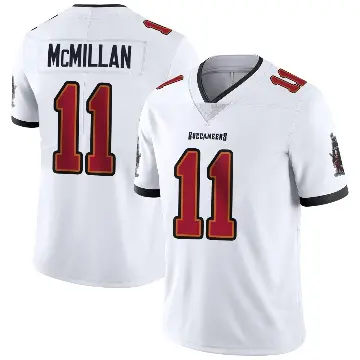 ＃11 Men's Jalen McMillan White Limited Tampa Bay Buccaneers Vapor Untouchable Jersey