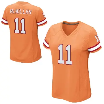 ＃11 Women's Jalen McMillan Orange Game Tampa Bay Buccaneers Alternate Jersey