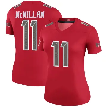＃11 Women's Jalen McMillan Red Legend Tampa Bay Buccaneers Color Rush Jersey