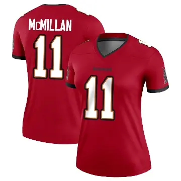 ＃11 Women's Jalen McMillan Red Legend Tampa Bay Buccaneers Jersey