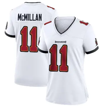 ＃11 Women's Jalen McMillan White Game Tampa Bay Buccaneers Jersey