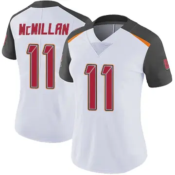 ＃11 Women's Jalen McMillan White Limited Tampa Bay Buccaneers Vapor Untouchable Jersey