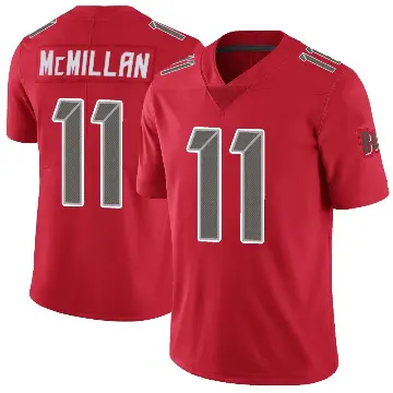 ＃11 Youth Jalen McMillan Red Limited Tampa Bay Buccaneers Color Rush Jersey