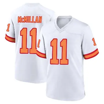 ＃11 Youth Jalen McMillan White Game Tampa Bay Buccaneers '76 Jersey
