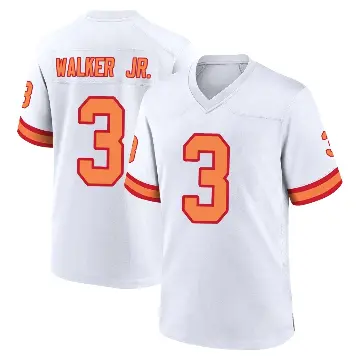 ＃3 Youth Anthony Walker Jr. White Game Tampa Bay Buccaneers '76 Jersey