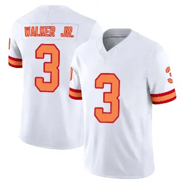 ＃3 Youth Anthony Walker Jr. White Limited Tampa Bay Buccaneers '76 Vapor F.U.S.E. Jersey