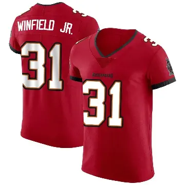 ＃31 Men's Antoine Winfield Jr. Red Elite Tampa Bay Buccaneers Vapor Jersey