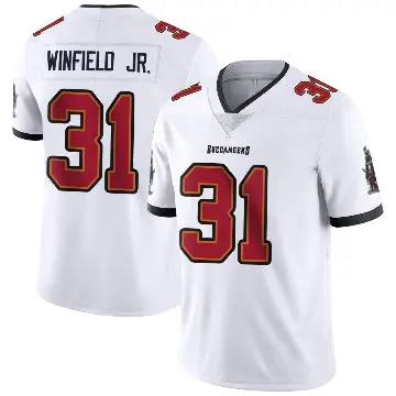 ＃31 Men's Antoine Winfield Jr. White Limited Tampa Bay Buccaneers Vapor Untouchable Jersey