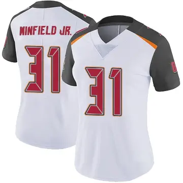 ＃31 Women's Antoine Winfield Jr. White Limited Tampa Bay Buccaneers Vapor Untouchable Jersey