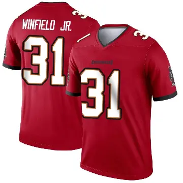＃31 Youth Antoine Winfield Jr. Red Legend Tampa Bay Buccaneers Jersey