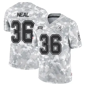 ＃36 Men's Ryan Neal Arctic Camo Limited Tampa Bay Buccaneers 2024 Salute to Service Jersey