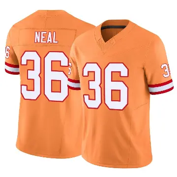 ＃36 Youth Ryan Neal Orange Limited Tampa Bay Buccaneers Vapor F.U.S.E. Jersey