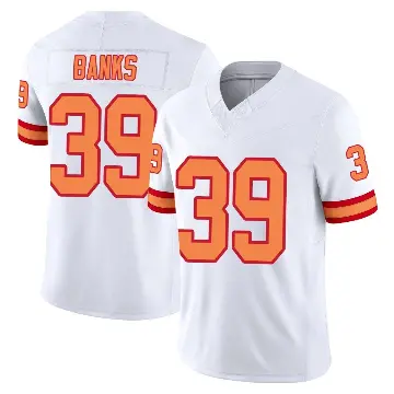 ＃39 Youth Marcus Banks White Limited Tampa Bay Buccaneers '76 Vapor F.U.S.E. Jersey