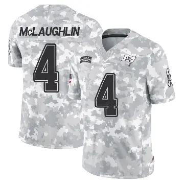 ＃4 Youth Chase McLaughlin Arctic Camo Limited Tampa Bay Buccaneers 2024 Salute to Service Jersey