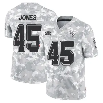 ＃45 Youth Deion Jones Arctic Camo Limited Tampa Bay Buccaneers 2024 Salute to Service Jersey