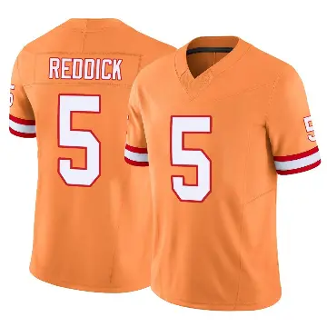 ＃5 Men's Haason Reddick Orange Limited Tampa Bay Buccaneers Vapor F.U.S.E. Jersey