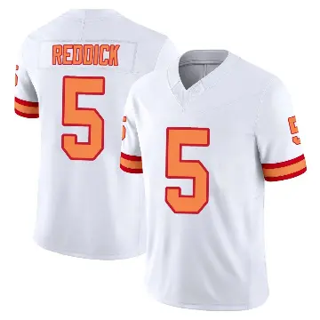 ＃5 Men's Haason Reddick White Limited Tampa Bay Buccaneers '76 Vapor F.U.S.E. Jersey