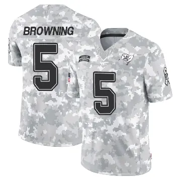 ＃5 Men's Jack Browning Arctic Camo Limited Tampa Bay Buccaneers 2024 Salute to Service Jersey