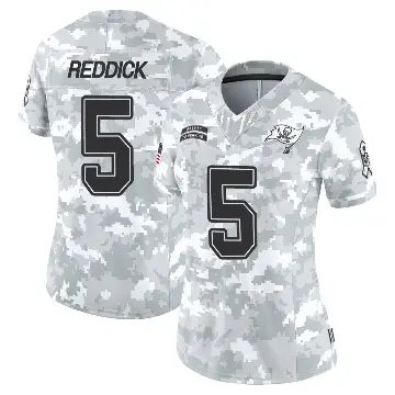 ＃5 Women's Haason Reddick Arctic Camo Limited Tampa Bay Buccaneers 2024 Salute to Service Jersey