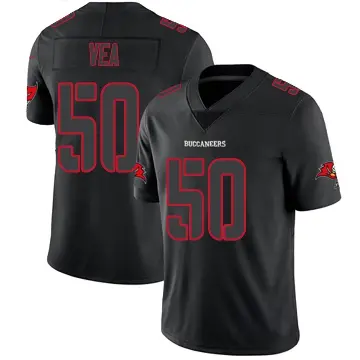 ＃50 Men's Vita Vea Black Impact Limited Tampa Bay Buccaneers Jersey