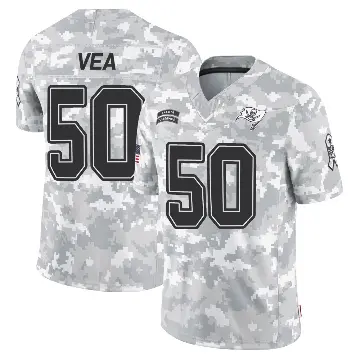 ＃50 Youth Vita Vea Arctic Camo Limited Tampa Bay Buccaneers 2024 Salute to Service Jersey