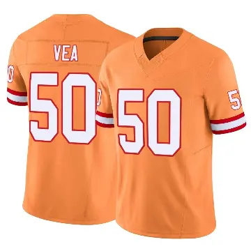 ＃50 Youth Vita Vea Orange Limited Tampa Bay Buccaneers Vapor F.U.S.E. Jersey