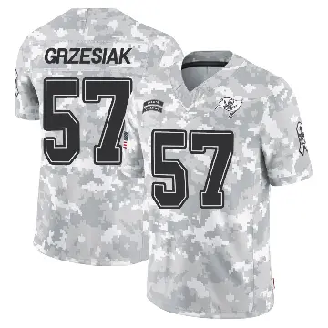 ＃57 Youth Daniel Grzesiak Arctic Camo Limited Tampa Bay Buccaneers 2024 Salute to Service Jersey