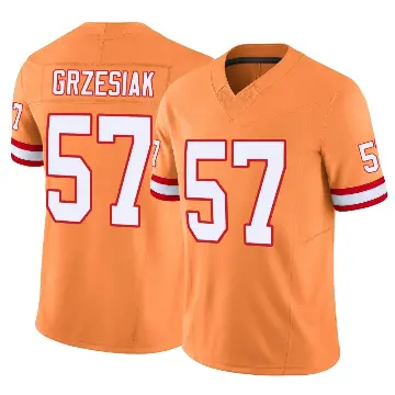 ＃57 Youth Daniel Grzesiak Orange Limited Tampa Bay Buccaneers Vapor F.U.S.E. Jersey