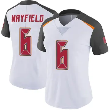 ＃6 Women's Baker Mayfield White Limited Tampa Bay Buccaneers Vapor Untouchable Jersey