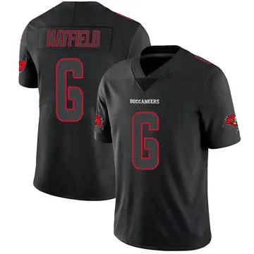 ＃6 Youth Baker Mayfield Black Impact Limited Tampa Bay Buccaneers Jersey