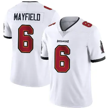 ＃6 Youth Baker Mayfield White Limited Tampa Bay Buccaneers Vapor Untouchable Jersey