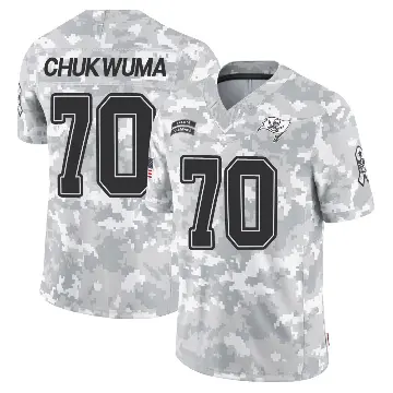 ＃70 Youth Benjamin Chukwuma Arctic Camo Limited Tampa Bay Buccaneers 2024 Salute to Service Jersey