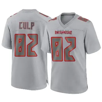 ＃82 Youth Devin Culp Gray Game Tampa Bay Buccaneers Atmosphere Fashion Jersey