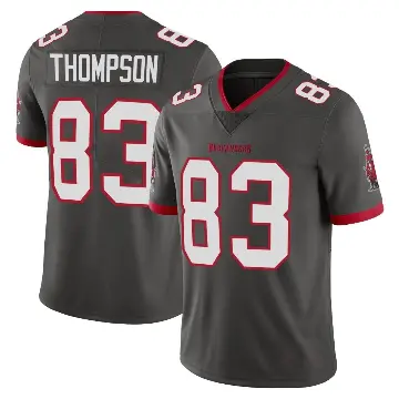 ＃83 Men's Cody Thompson Limited Tampa Bay Buccaneers Pewter Alternate Vapor Jersey