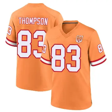 ＃83 Youth Cody Thompson Cream Game Tampa Bay Buccaneers sicle 50th Season Jersey
