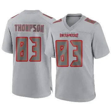 ＃83 Youth Cody Thompson Gray Game Tampa Bay Buccaneers Atmosphere Fashion Jersey